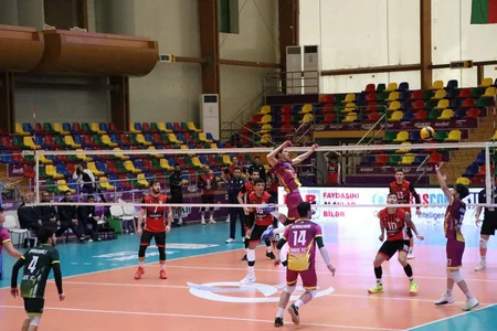 Kişi voleybolçular arasında Azərbaycan Yüksək Liqasında 2 matç keçirilib