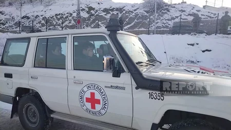 ICRC vehicles pass freely through Khankandi-Lachin road - UPDATED