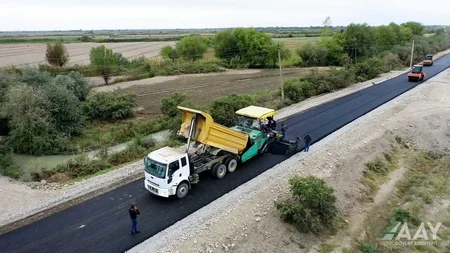 Ucarda uzunluğu 28,5 kilometr olan yol asfaltlanır