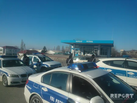 DYP Şəkidə reyd keçirib, 50-yə yaxın sürücü cərimələnib - FOTO