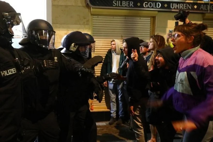 В Берлине на первомайской акции задержали 100 человек