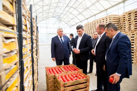 Kənd təsərrüfatı naziri Sabirabadda laboratoriyalara baxış keçirib