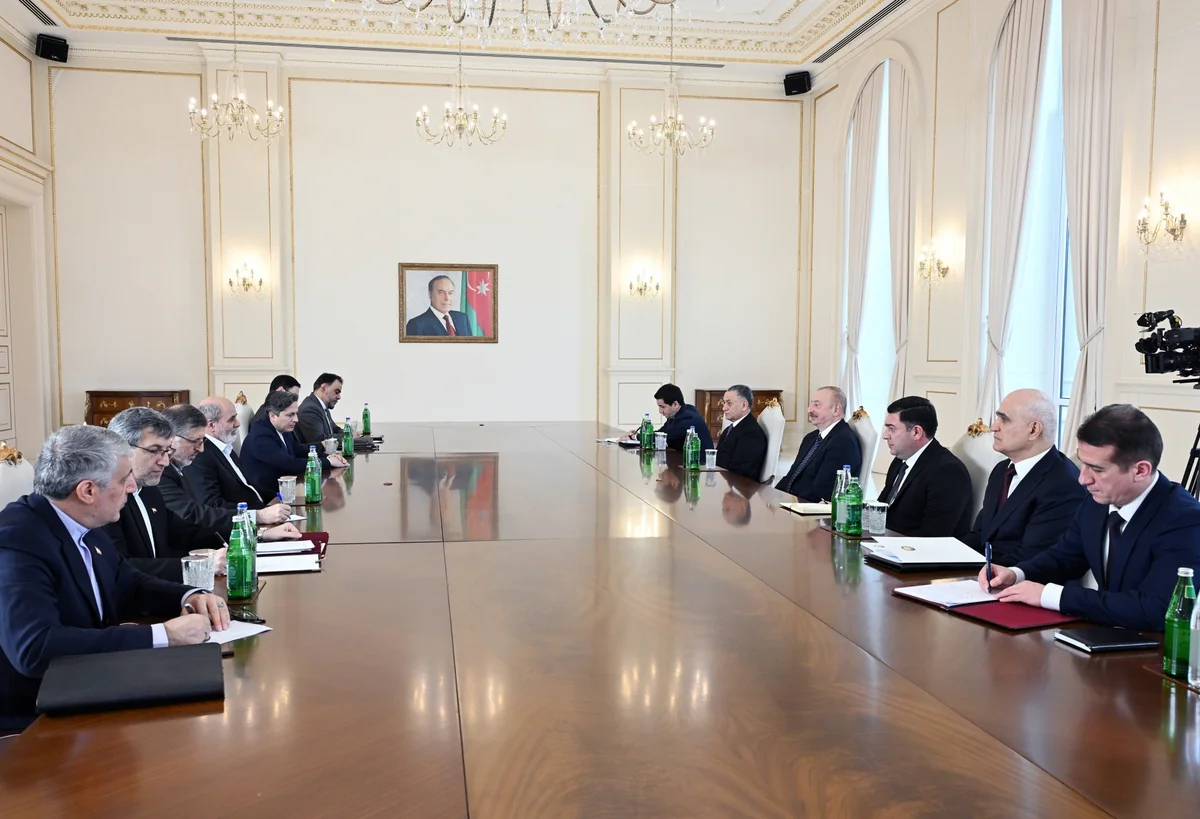 Ilham Aliyev receives secretary of Iran's Supreme National Security Council