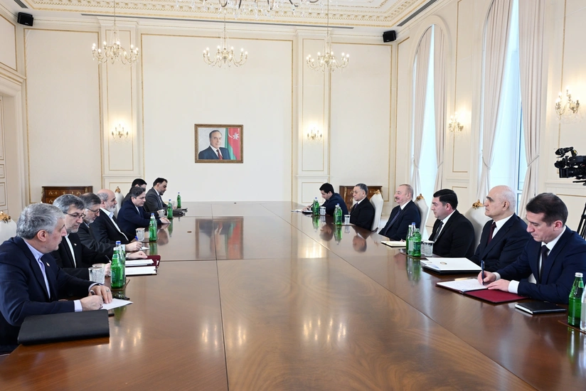 Prezident İlham Əliyev İranın Milli Təhlükəsizlik üzrə Ali Şurasının katibini qəbul edib - YENİLƏNİB