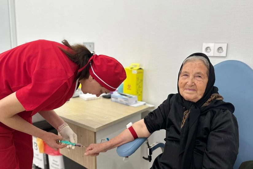 Продолжается медобследование переселяемых в Лачын семей