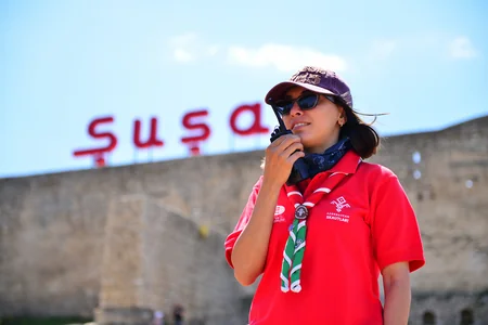 Şuşada beynəlxalq skaut düşərgəsi keçirilib