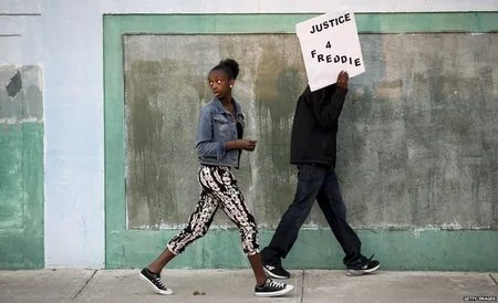 Baltimore police custody death protests grow