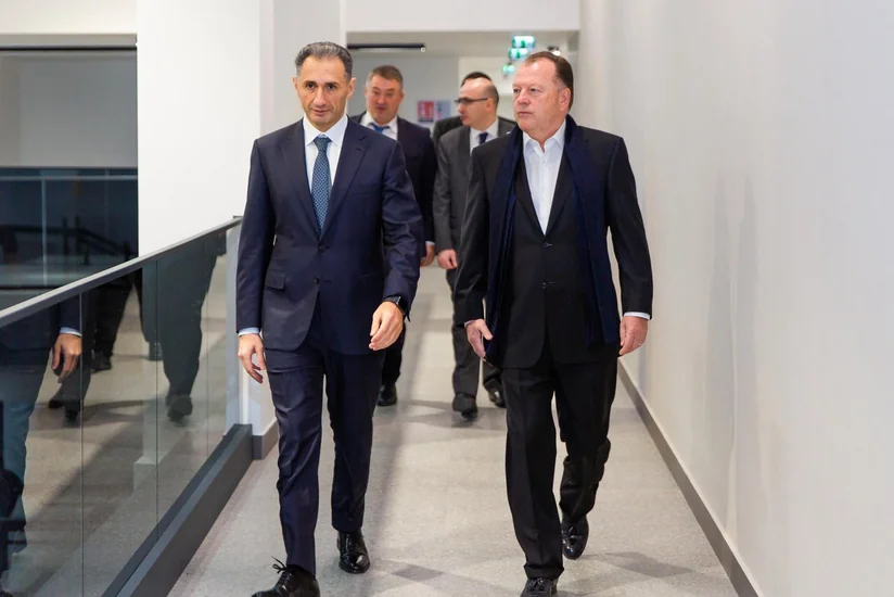 Beynəlxalq Cüdo Federasiyasının prezidenti milli komandaların Təlim-Məşq Mərkəzində olub