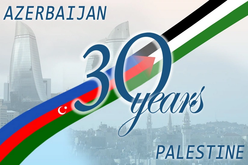 30 years pass since establishment of diplomatic ties between Azerbaijan and Palestine