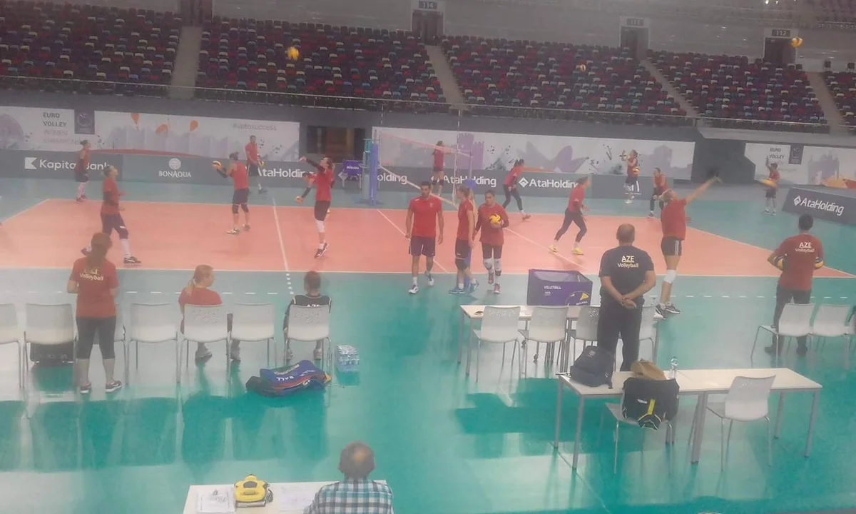 Azərbaycan voleybol millisi Avropa çempionatı öncəsi son hazırlıq prosesinə başlayıb