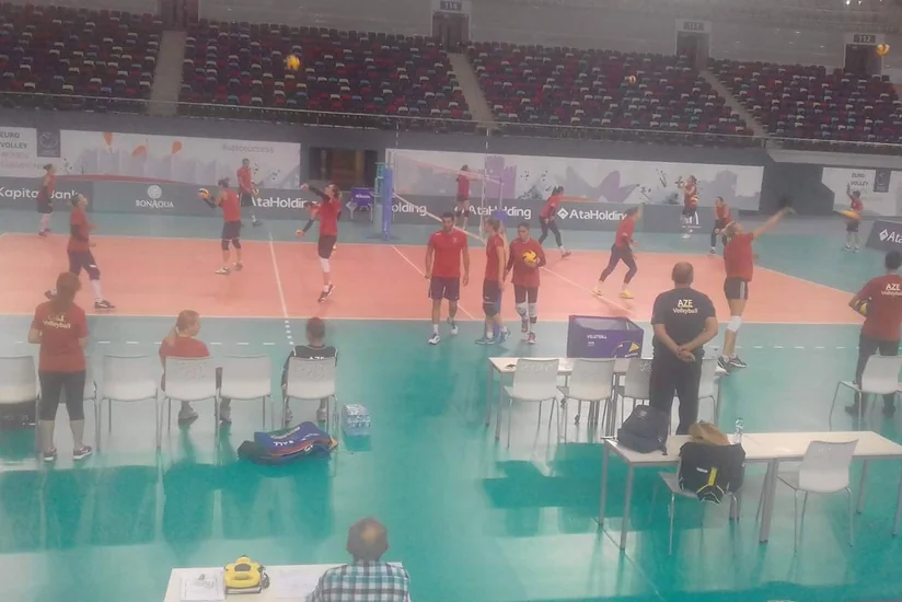 Azərbaycan voleybol millisi Avropa çempionatı öncəsi son hazırlıq prosesinə başlayıb