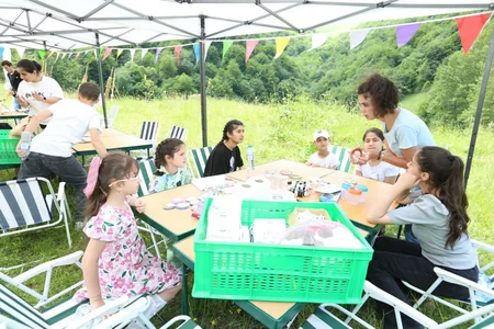 Uşaq İncəsənət Festivalının iştirakçıları üçün yay düşərgəsi təşkil olunub