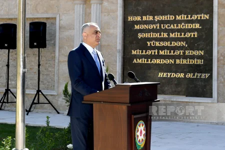 Babək rayonunda şəhidlər abidə-memorial kompleksi istifadəyə verilib