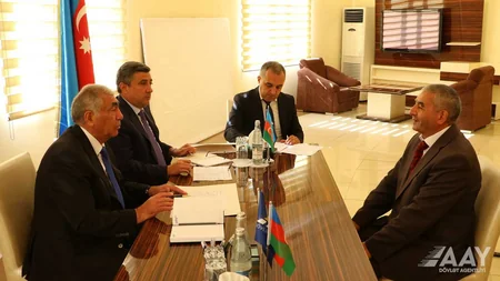 Saleh Məmmədov Qazaxda vətəndaşları qəbul edib