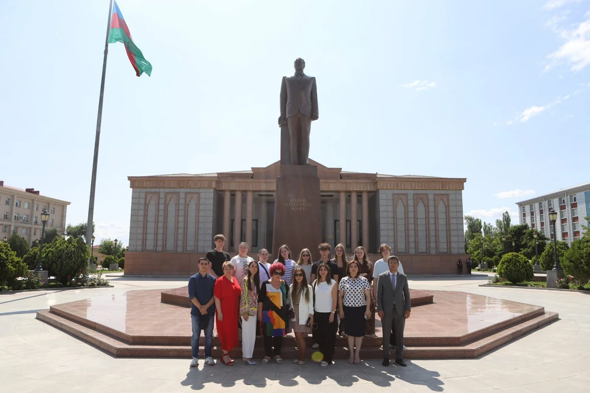 Employees of Irpin Humanitarian Lyceum of Foreign Languages ​​named after Zarifa Aliyeva arrive in Nakhchivan