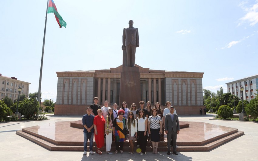 Employees of Irpin Humanitarian Lyceum of Foreign Languages ​​named after Zarifa Aliyeva arrive in Nakhchivan