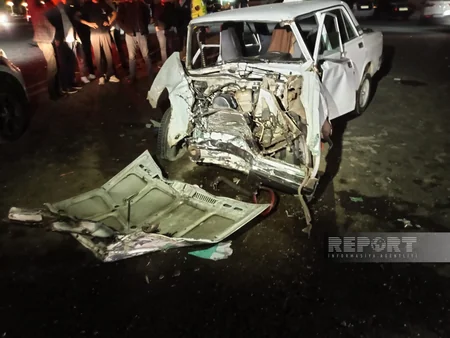 Gəncədə yol qəzası olub, ölən və xəsarət alan var  - VİDEO