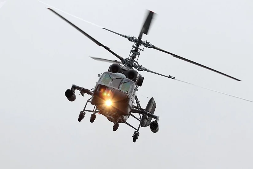 Rusiyada helikopter qəzaya uğrayıb, 1 nəfər ölüb, 3 nəfər yaralanıb