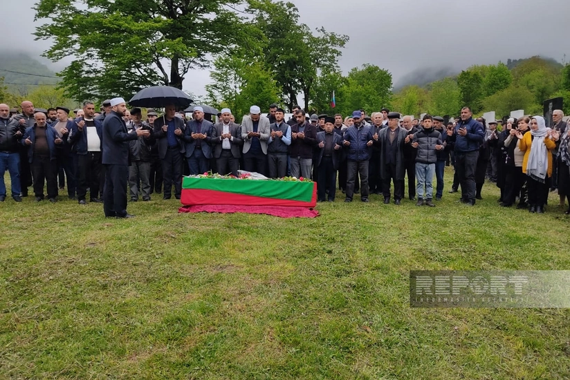 Qəbələdə Birinci Qarabağ müharibəsinin şəhidi dəfn edilib – YENİLƏNİB-2
