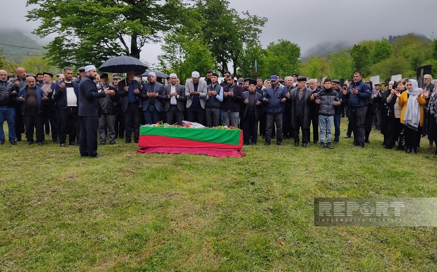 Qəbələdə Birinci Qarabağ müharibəsinin şəhidi dəfn edilib – YENİLƏNİB-2