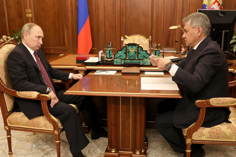 Шойгу доложил Путину о завершении операции на Азовстали и полном контроле над Мариуполем