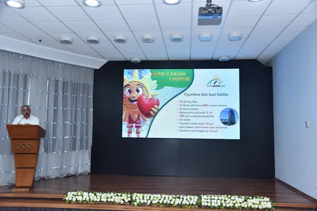 Azərbaycanı XVIII Avropa Gənclər Yay Olimpiya Festivalında təmsil edəcək idmançılarla görüş olub