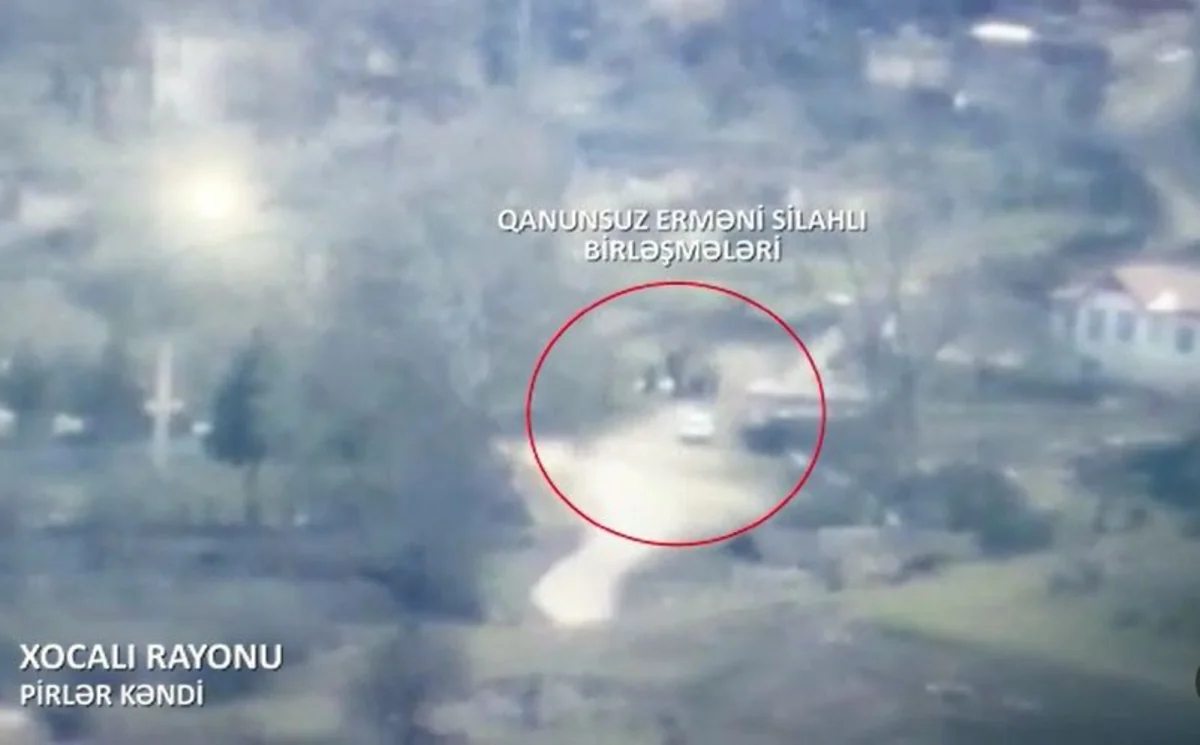 Xocalının Pirlər kəndində ermənilər təxribata cəhd edir