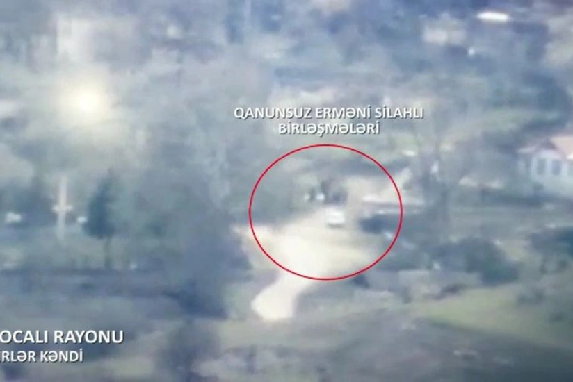 Armenian illegal armed detachments commit another provocation in Khojaly