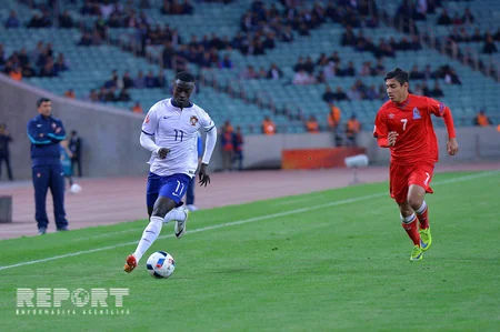 Avro-2016 (U-17): Azərbaycan-Portuqaliya matçı - FOTOREPORTAJ