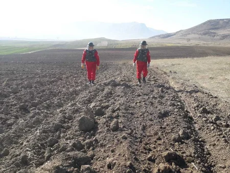 Qazaxda iki ədəd top mərmisi tapılıb