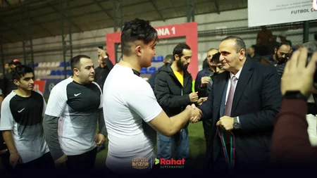 “Zəfər Kuboku” futbol çempionatının qalibləri mükafatlandırıldı