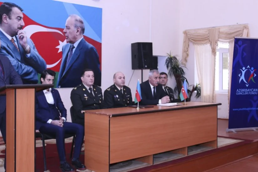 Xocalının müdafiəsi zamanı şücaət göstərmiş veteranlarla gənclərin görüşü olub