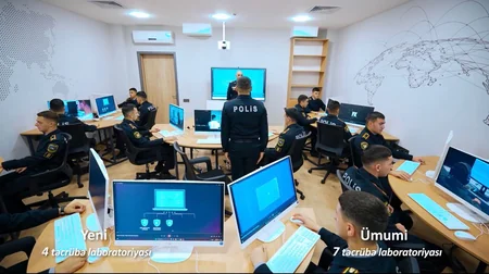 Polis Akademiyasının yeni tədris korpusu və yataqxana kompleksi istifadəyə verilib