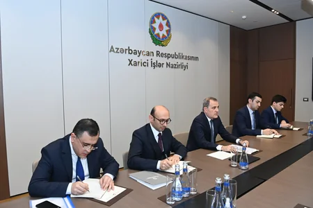 Ceyhun Bayramov Fransanın yeni səfiri ilə görüşüb