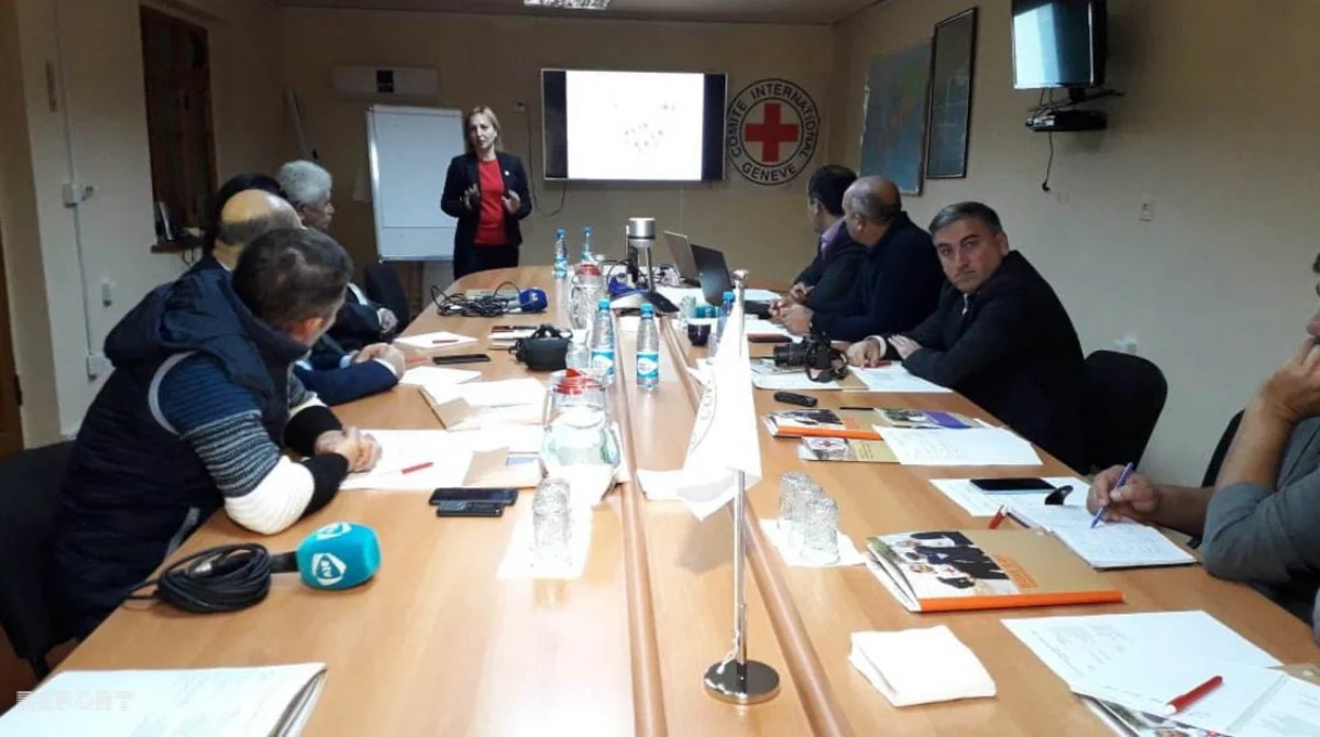 BQXK Bərdədə media nümayəndələri üçün seminar təşkil edib - FOTO