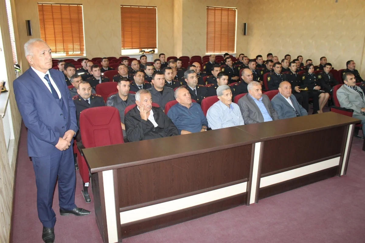 Qazax rayon Polis Şöbəsində polis veteranları ilə görüş keçirilib