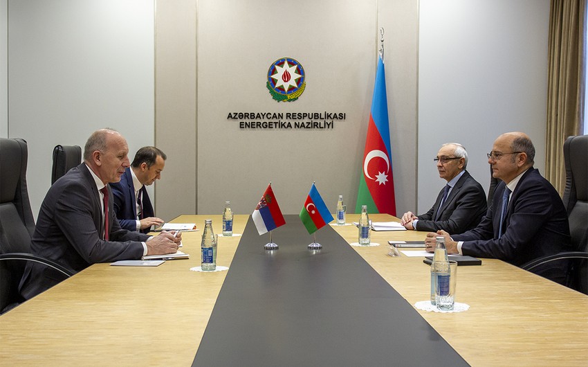 Azərbaycan və Serbiya energetika sahələrində perspektivləri nəzərdən keçirir