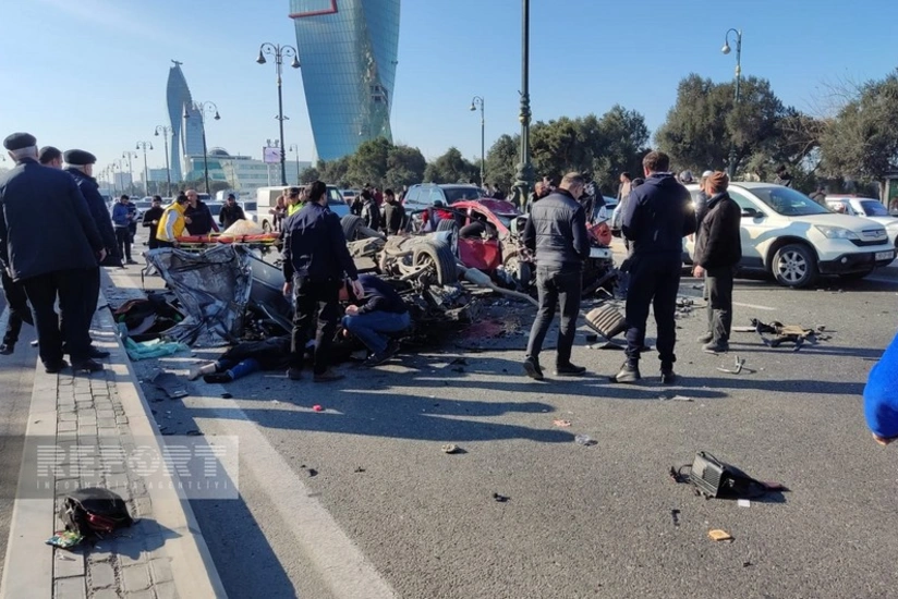 Həftəsonu yol qəzalarında 10 nəfər ölüb