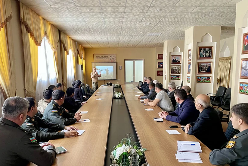 Sessions held with participation of military photographers and video operators