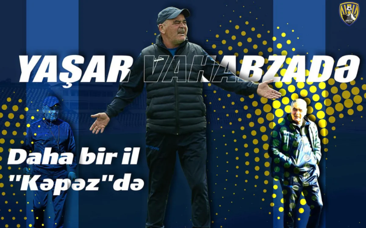 Kəpəz baş məşqçi ilə bağlı qərarını açıqlayıb