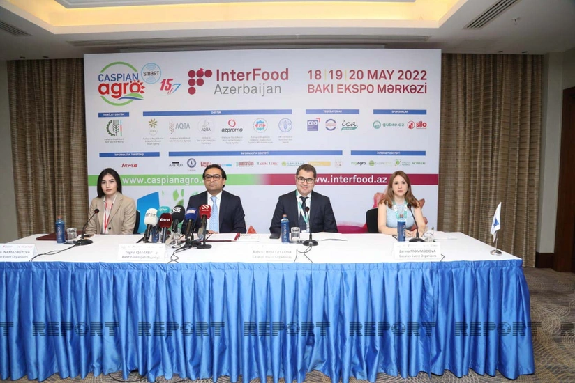 “Caspian Agro” və “InterFood Azerbaijan” sərgilərinə 449 şirkət qatılacaq
