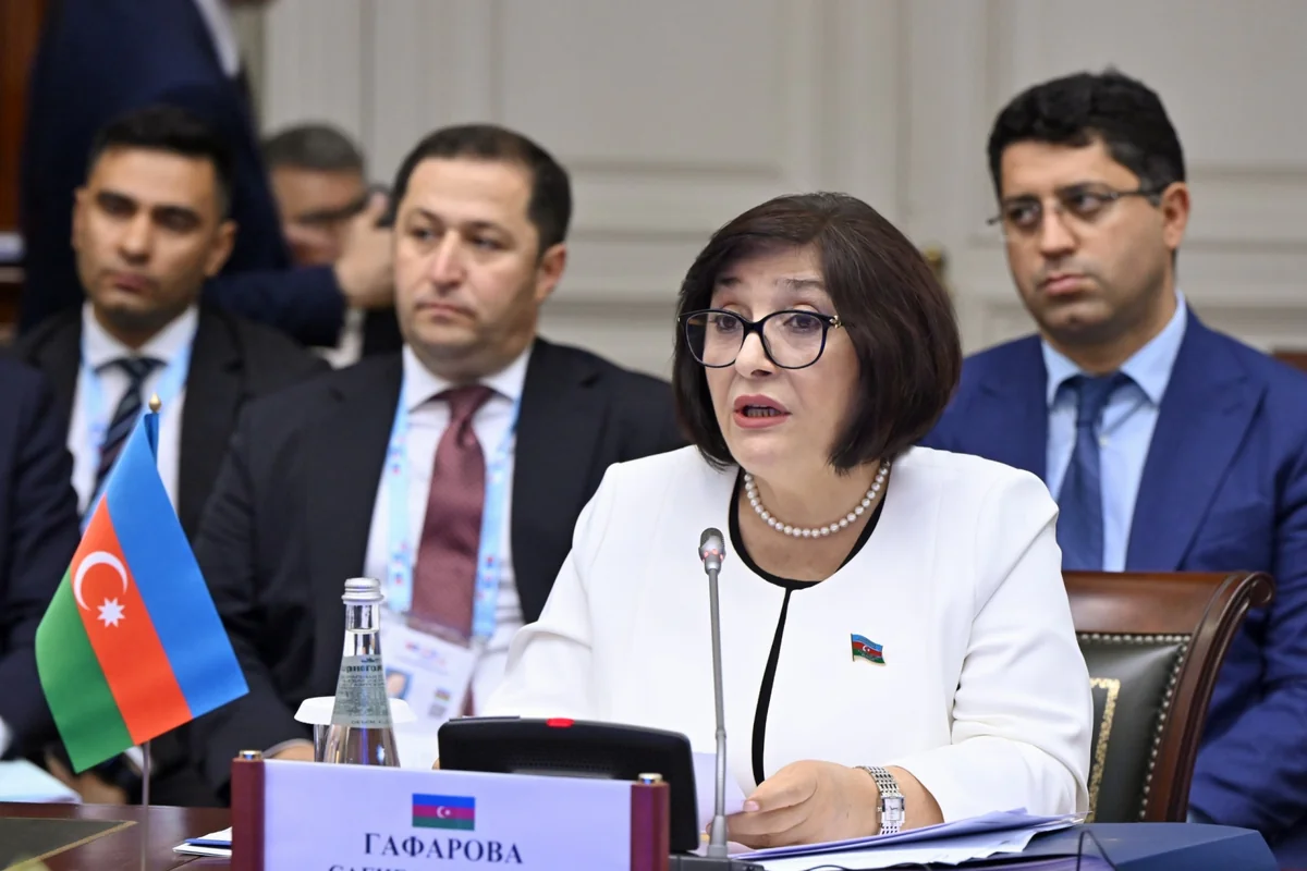 VI çağırış Milli Məclisin sədri MDB PA Şurasının iclasında iştirak edib