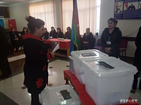 Qarabağ bölgəsində səsvermə davam edir - VİDEO - YENİLƏNİB-3