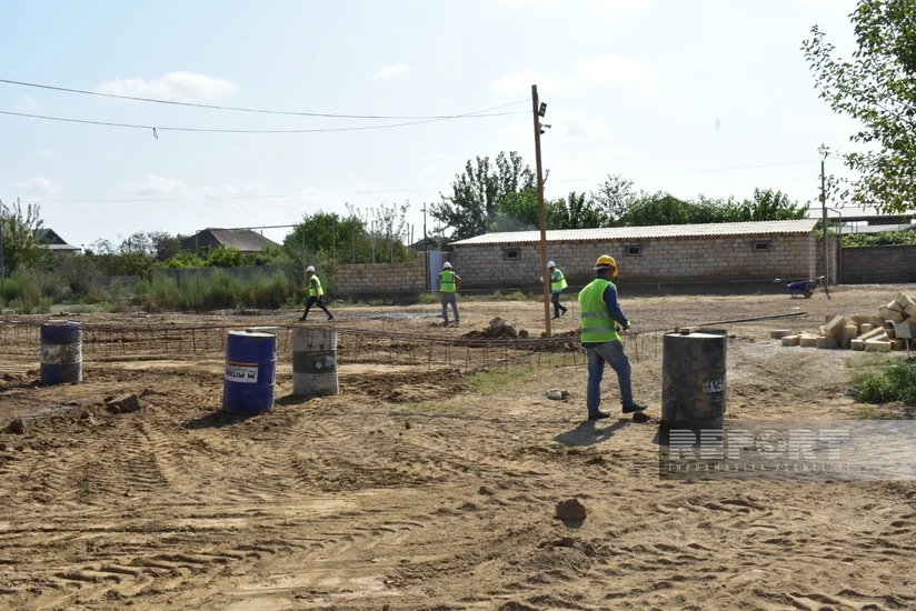 Biləsuvarda iki məktəb üçün yeni bina tikilir 