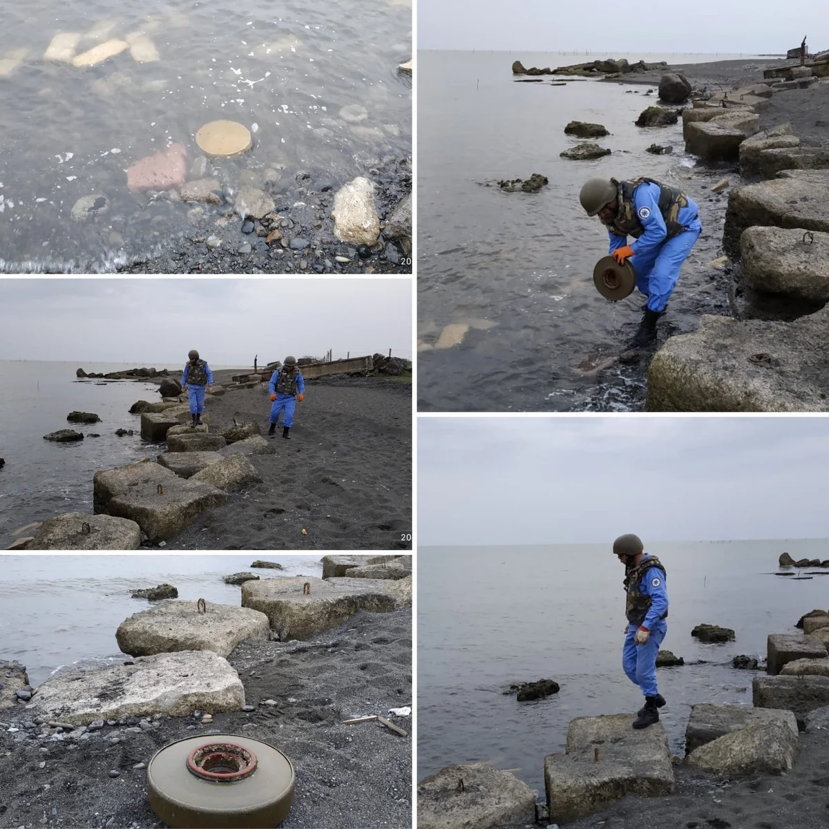 Lənkəran şəhərində mina aşkar olunub  - FOTO