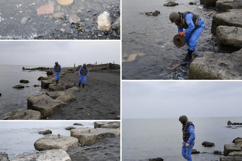 Lənkəran şəhərində mina aşkar olunub  - FOTO