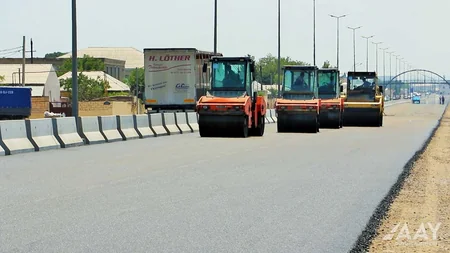 Tağıyev-Sumqayıt avtomobil yolunun genişləndirilməsi yekunlaşır