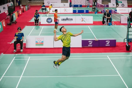Azərbaycan badmintonçusu Bakıdakı turnirdə 1/8 finala yüksəlib
