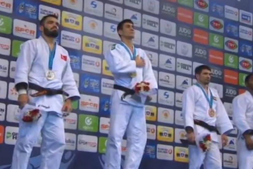 Cüdoçumuz Rüstəm Orucov Türkiyədə qızıl medal qazanıb