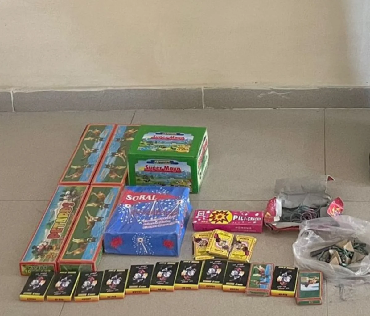 В Тертере оштрафованы торговцы пиротехникой